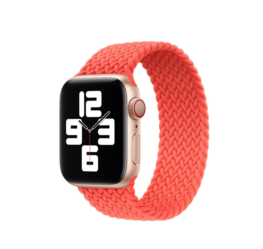  Apple Watch Ultra 49mm Kordon KRD-32 Small Strap Kayış  Turuncu 