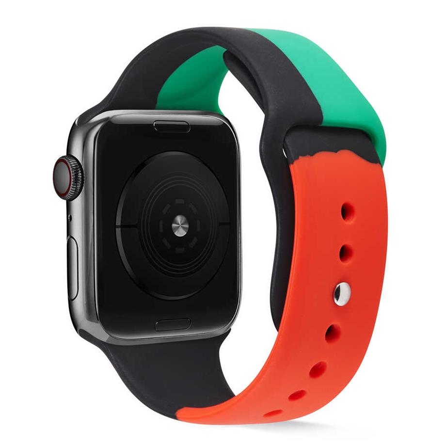  Apple Watch Ultra 49mm Kordon KRD-39 Silikon Strap Kayış  Siyah 