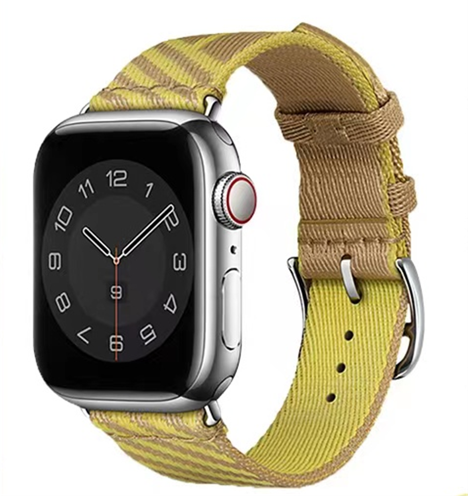 Apple Watch Ultra 49mm Kordon KRD-51 Hasır Strap Kayış  NO6 