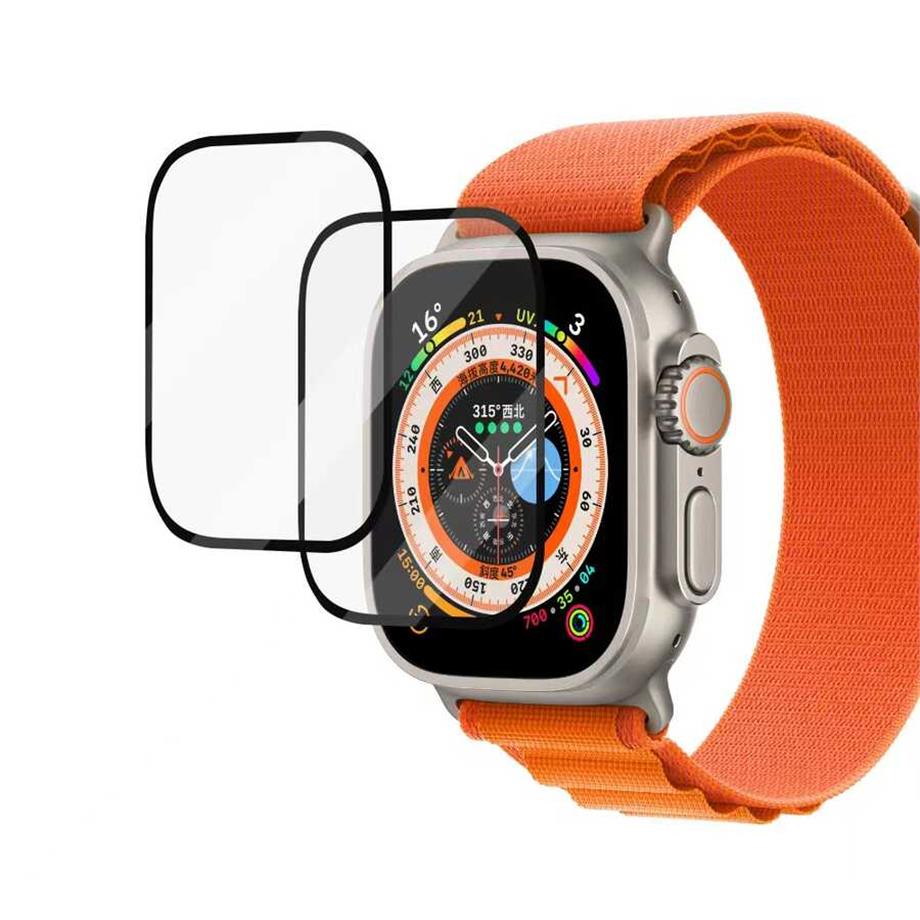  Apple Watch Ultra 49mm Zore PMMA - Cam Saat Ekran Koruyucu 