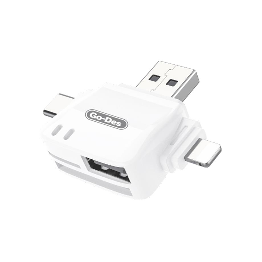  Go Des GD-DK121 6 in 1 OTG Hafıza Kart Okuyucu 