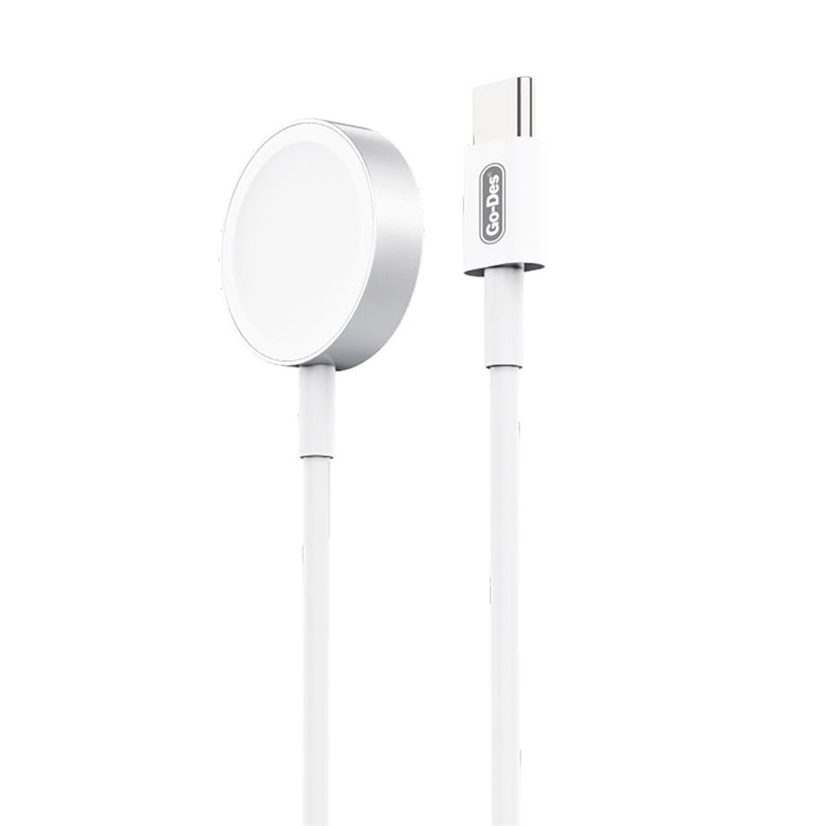  Go Des GD-UC591 Apple Watch Serisi Akıllı Saat Wireless Type-C Şarj Kablosu 