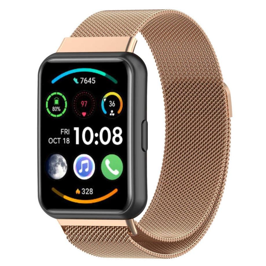  Huawei Watch Fit 2 KRD-01 Metal Kordon RoseGold
