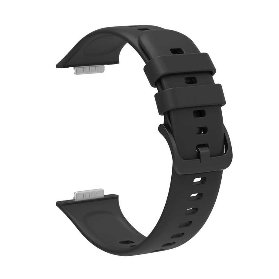  Huawei Watch Fit 2 KRD-43 Silikon Kordon Siyah