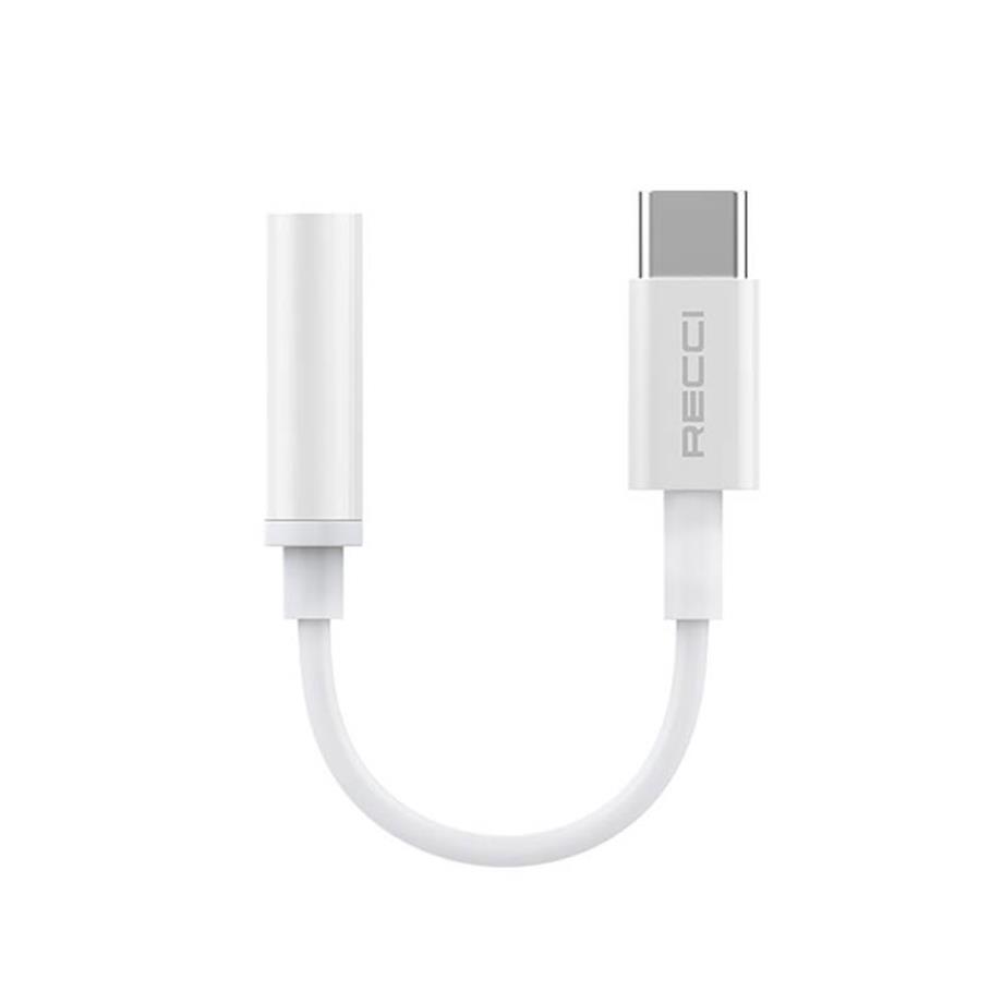  Recci RDS-A03 3.5mm to Type-C Audio Kablo 