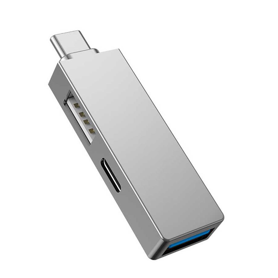  Wiwu Alpha T02 Pro 3 in 1 Type-C Hub PD Portlu Usb Çoğaltıcı 