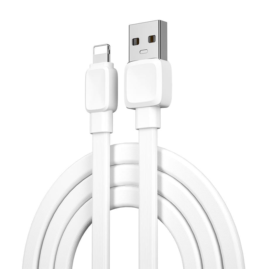  Wiwu Bravo Wİ-C003 Yassı Tasarım Lightning Usb Kablo 1M 