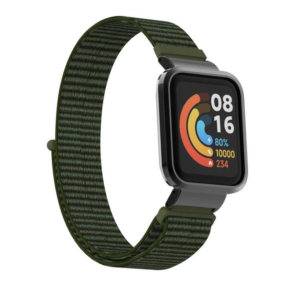 Xiaomi Redmi Watch (Mi Watch Lite) Zore KRD-61 Hasır Kordon NO8