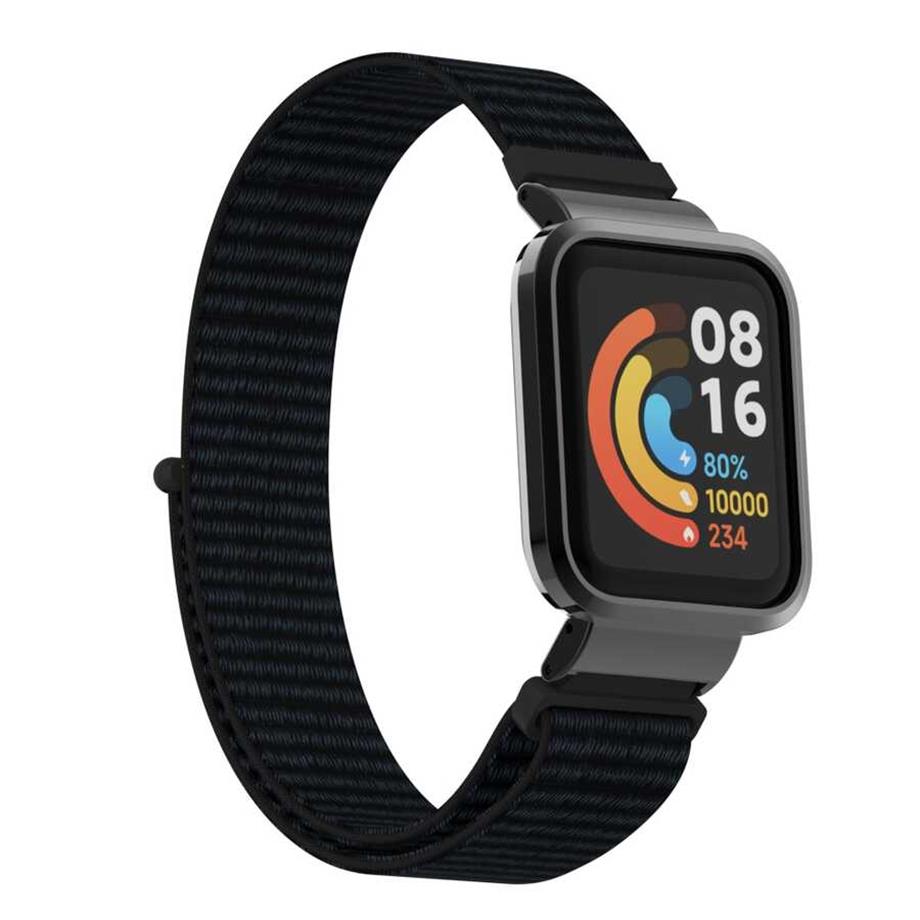  Xiaomi Redmi Watch (Mi Watch Lite) Zore KRD-61 Hasır Kordon NO2