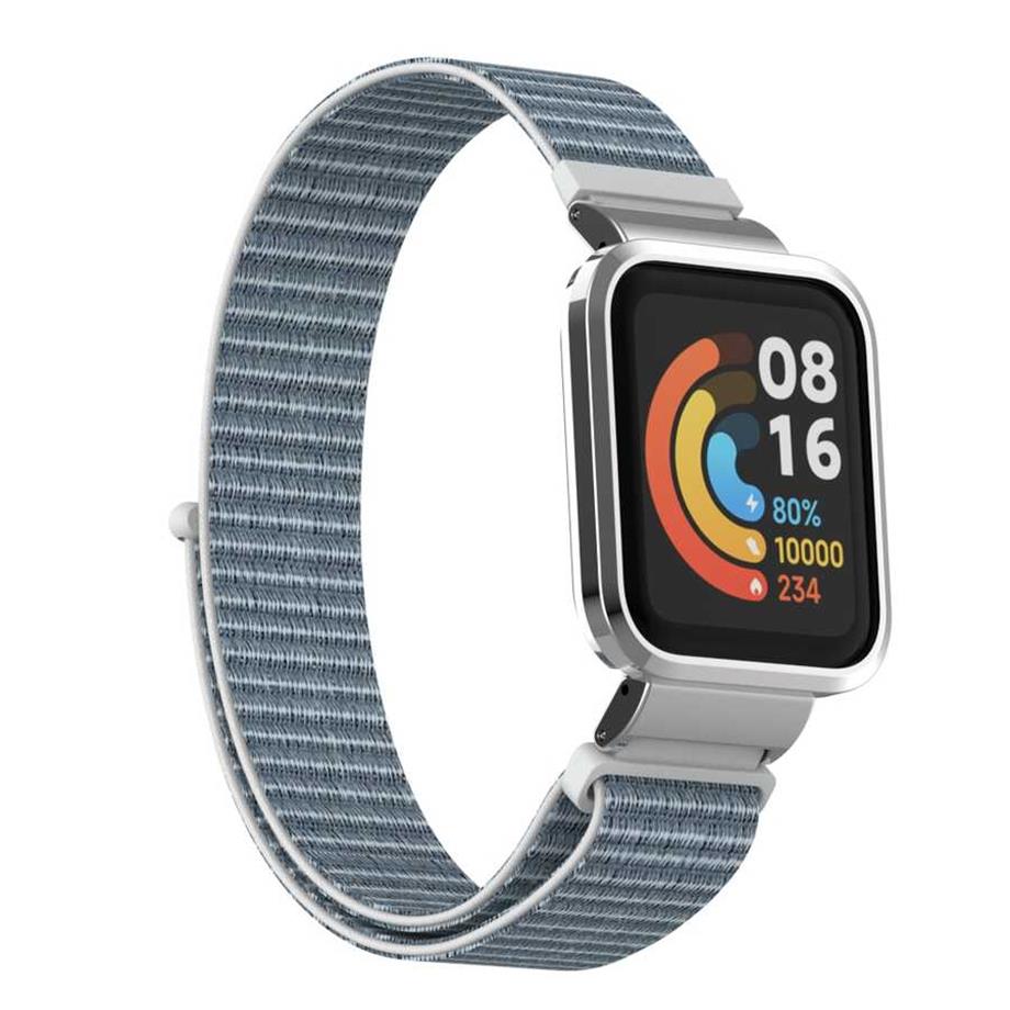  Xiaomi Redmi Watch (Mi Watch Lite) Zore KRD-61 Hasır Kordon NO11