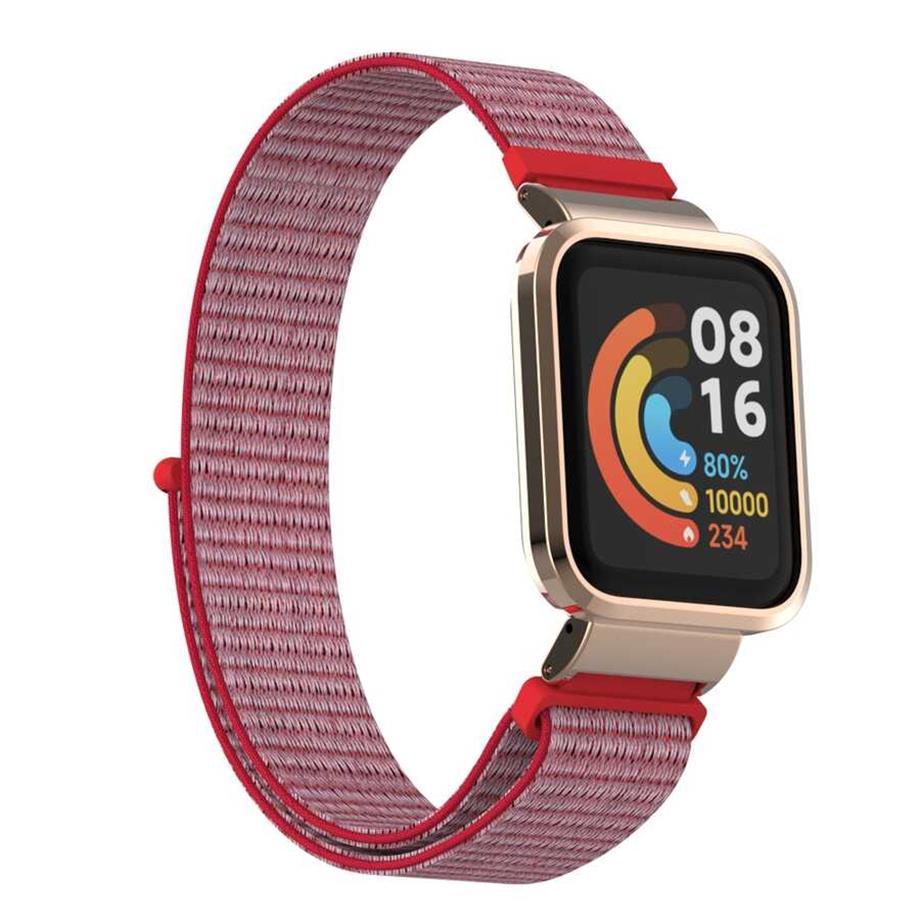  Xiaomi Redmi Watch (Mi Watch Lite) Zore KRD-61 Hasır Kordon NO20