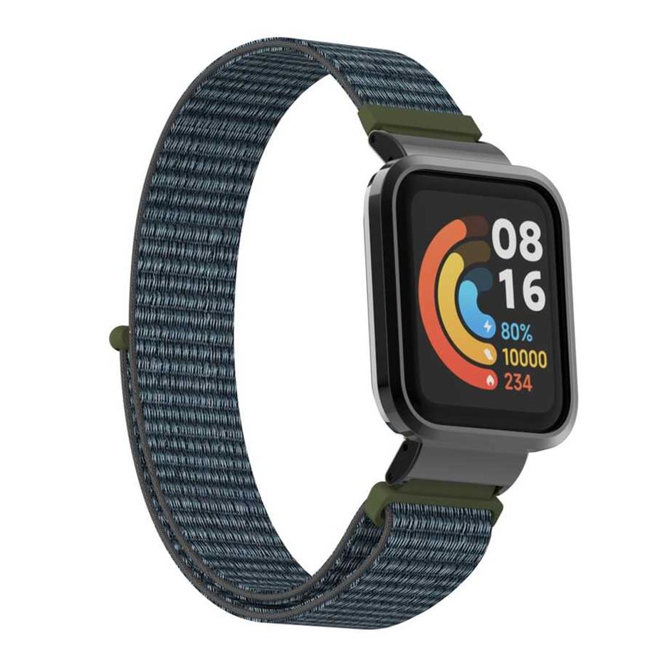  Xiaomi Redmi Watch (Mi Watch Lite) Zore KRD-61 Hasır Kordon NO6