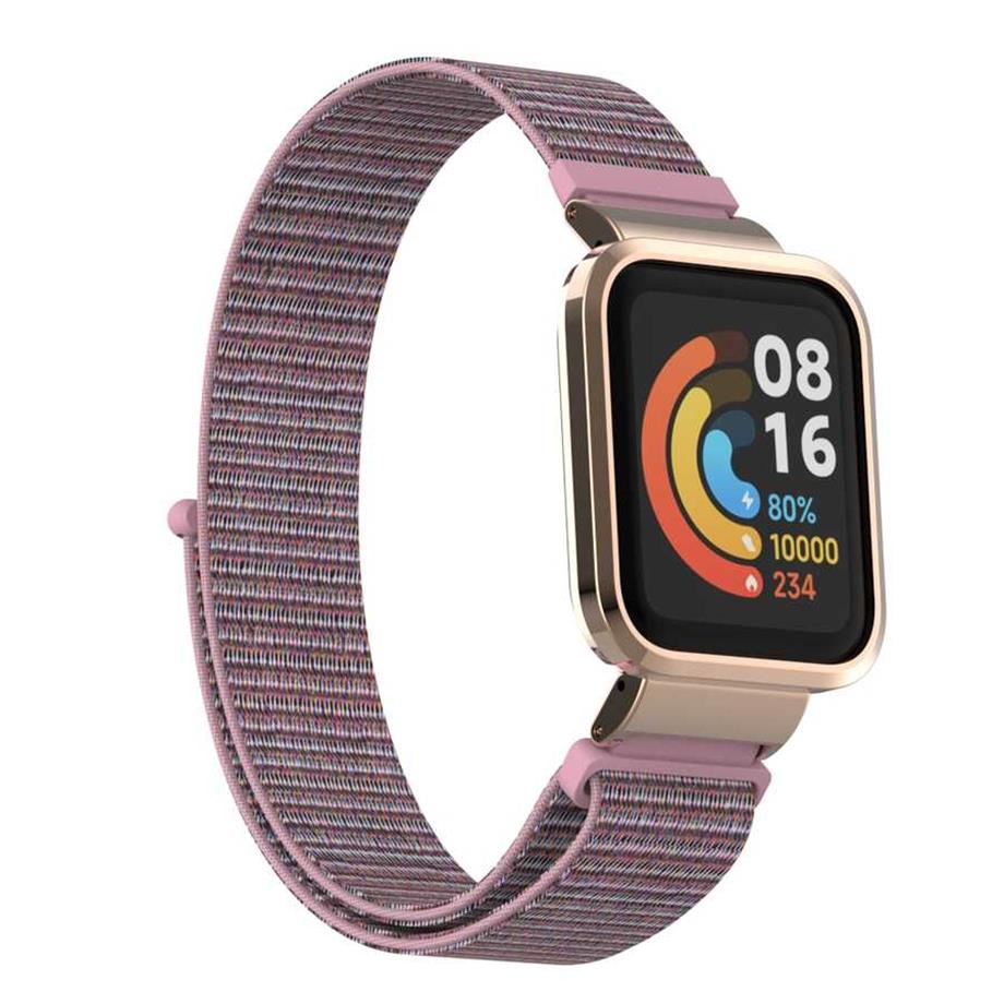  Xiaomi Redmi Watch (Mi Watch Lite) Zore KRD-61 Hasır Kordon NO16