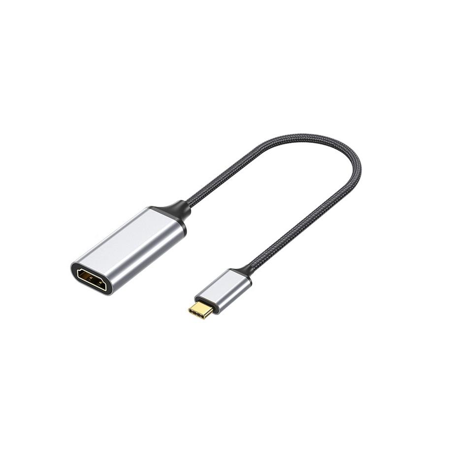  Zore QG05 8K 60 Hz Görüntü Kalitesi Type-C to HDMI Dönüştürücü 15cm 