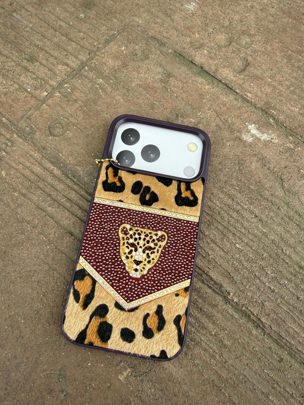 Elegance Leopar Style Silikon Kılıf Yeşil Renkli