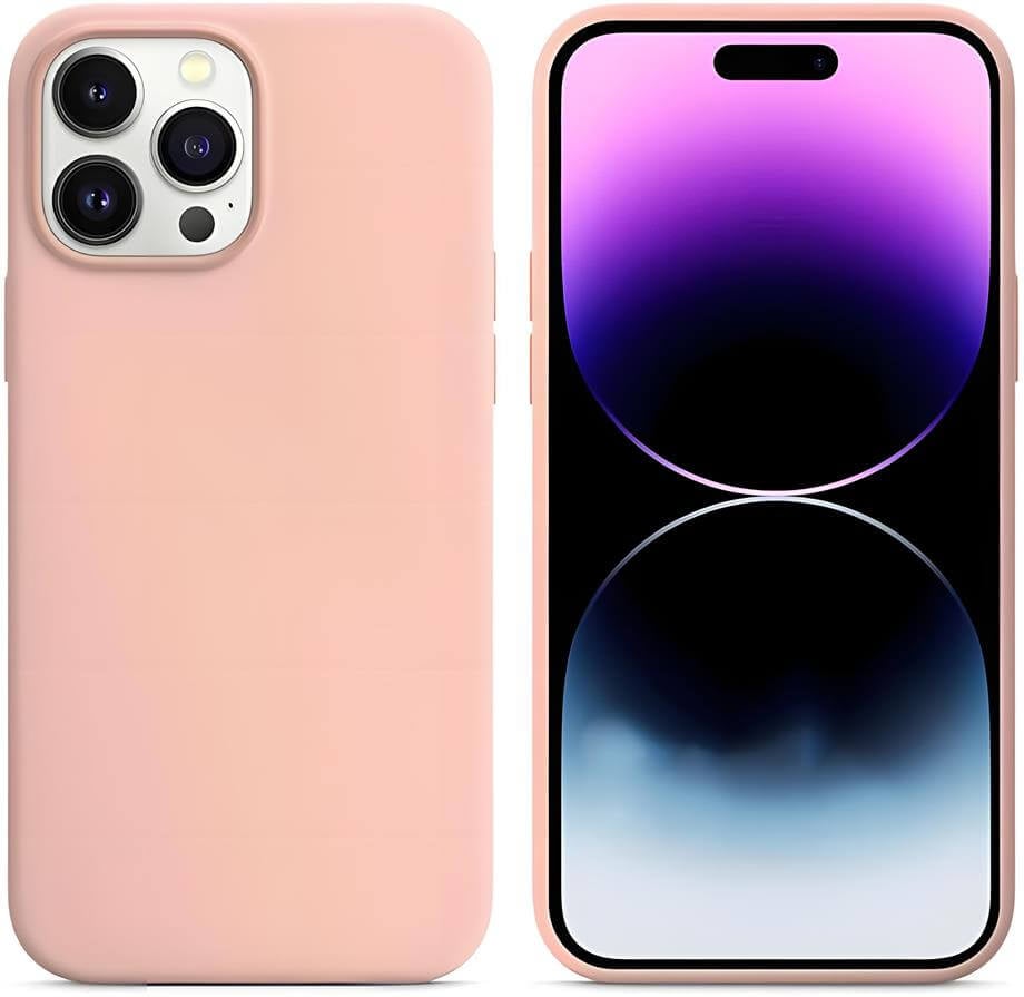 Liquid Lansman Silikon Telefon Kılıfı Kum Pembesi Renkli