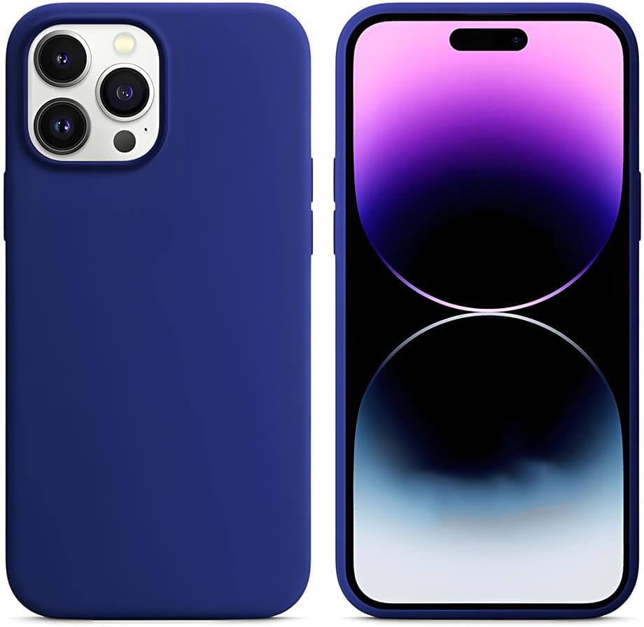 Liquid Lansman Silikon Telefon Kılıfı Lacivert Renkli