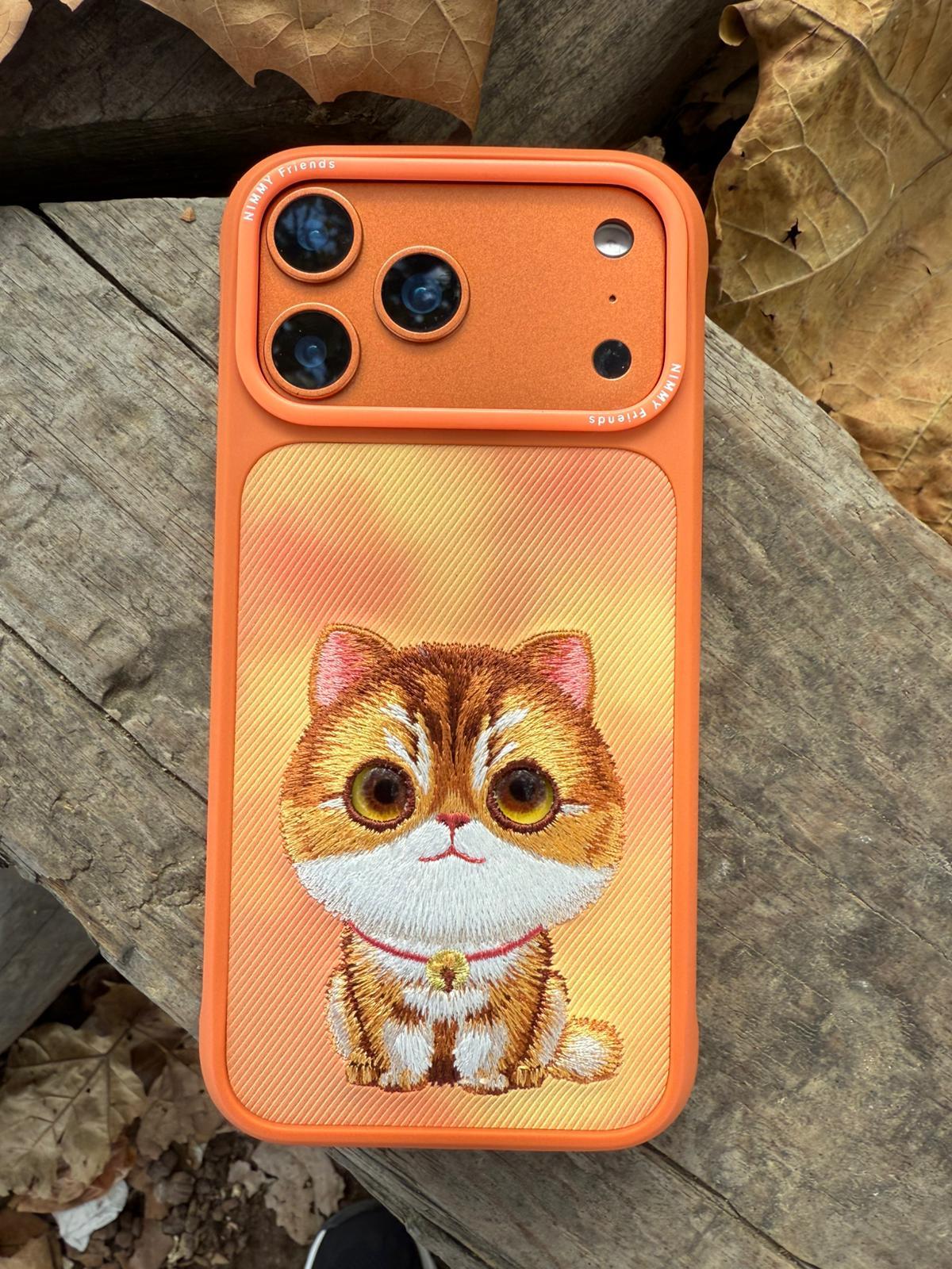 NIMMY FRENDS SERİSİ NAKIŞLI PRETTY TURUNCU RENK CAT