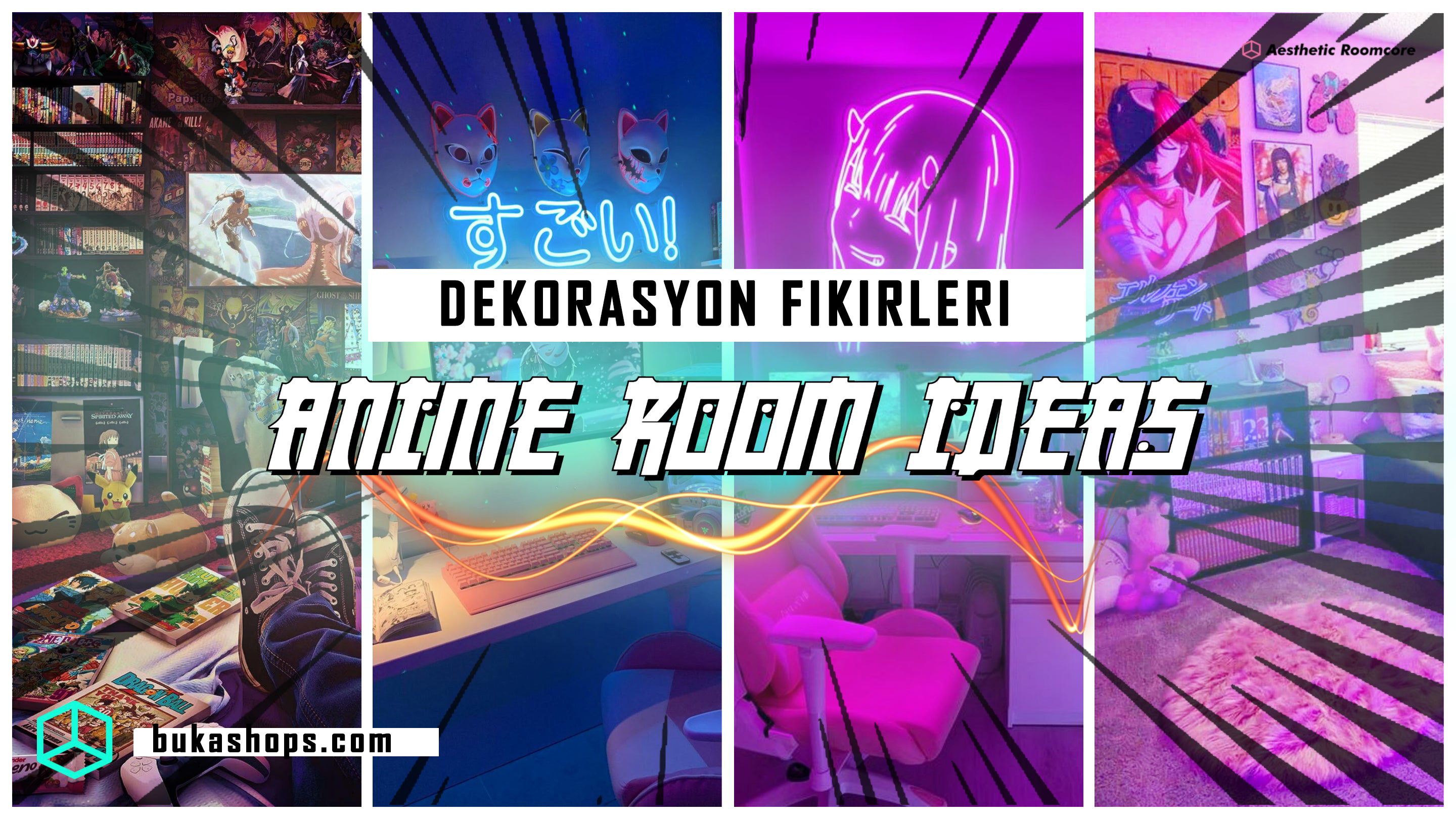 ANIME ODASI DEKORASYON FİKİRLERİ