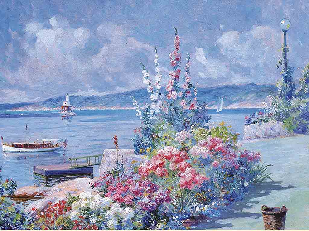 Abbott Fuller Garden Eseri: Çiçeklerin ve Doğanın Romantik Dili
