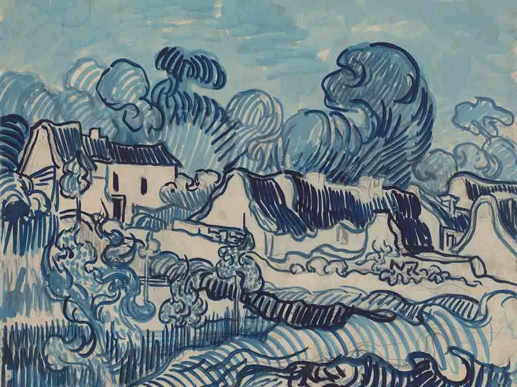 Vincent van Gogh’un “Auvers-sur-Oise, May 1890” Eseri: Çizgi ve Hareketin Uyumlu Dansı