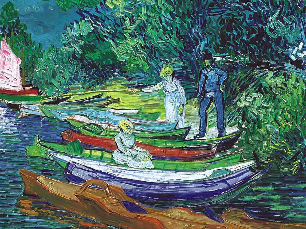 Vincent van Gogh, Auvers-sur-Oise, Auvers-sur-Oise’daki Tekne Gezisi, Van Gogh eserleri, Post-Empresyonizm, Empresyonizm, Van Gogh’un tabloları, doğa ve sanat, Van Gogh’un sanatı, sanat tarihi.