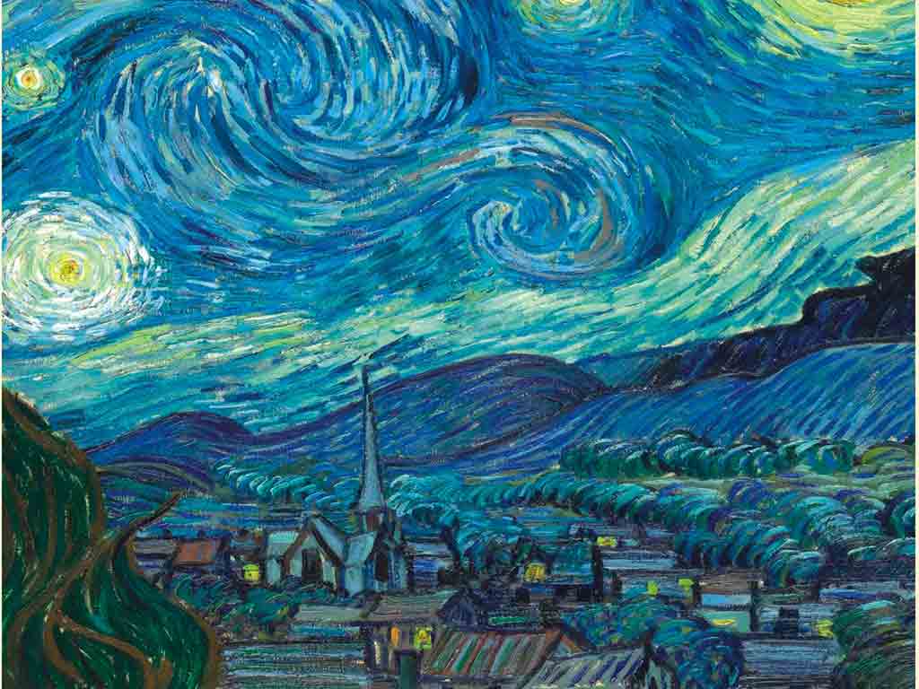 Vincent van Gogh’un “The Starry Night” (Yıldızlı Gece) Eseri: Gecenin Büyüsü ve Sanatın Dehası