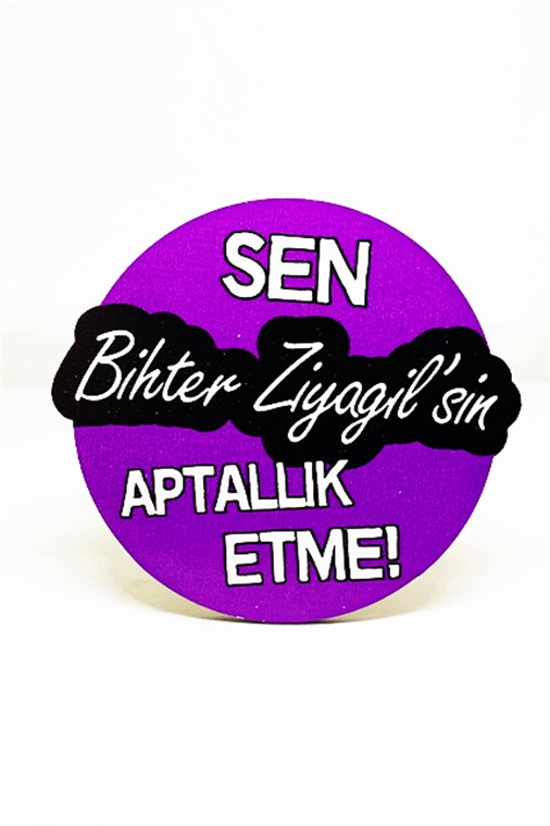 Aptallık Etme Ahşap Bardak Altlığı