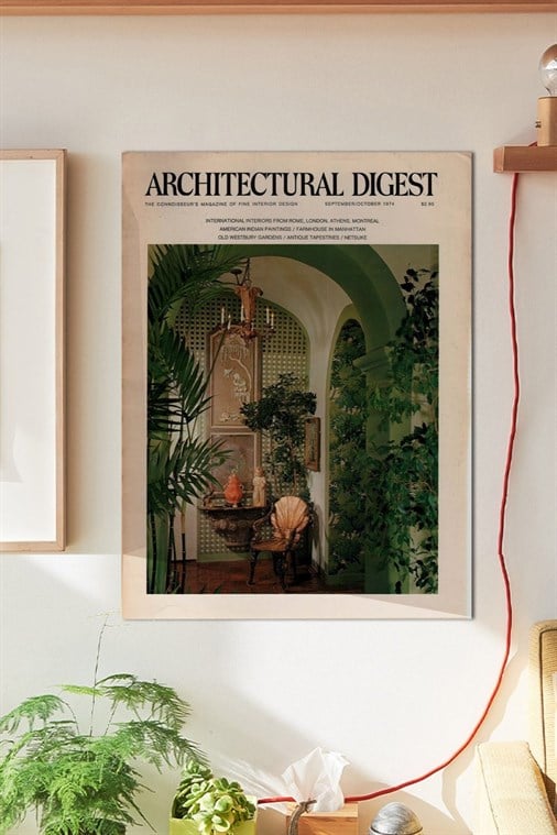 Architectural Duvar Posteri Büyük Boy 45x30 Cm