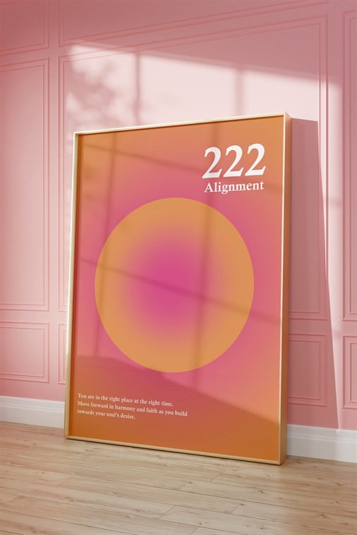 Aura 222 Tablo, Poster - Çerçevesiz