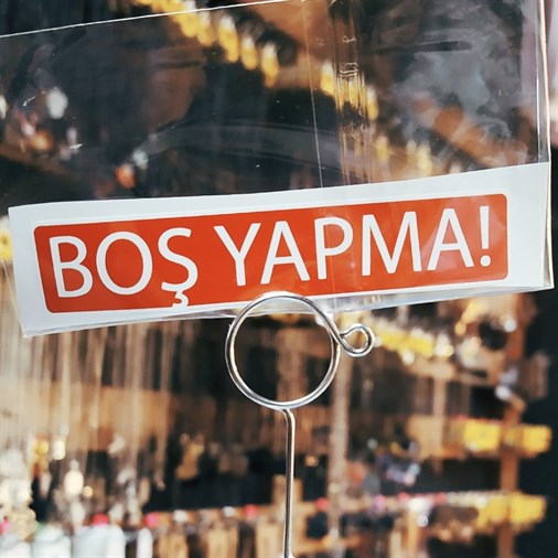 Boş Yapma Sticker