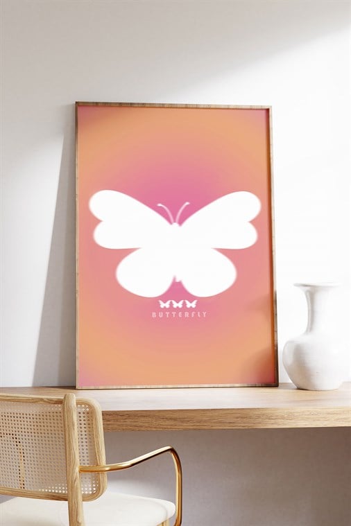 Butterfly Tablo, Poster - Çerçevesiz