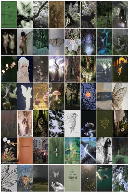 Dark Pixie 60'lı Duvar Posteri Seti
