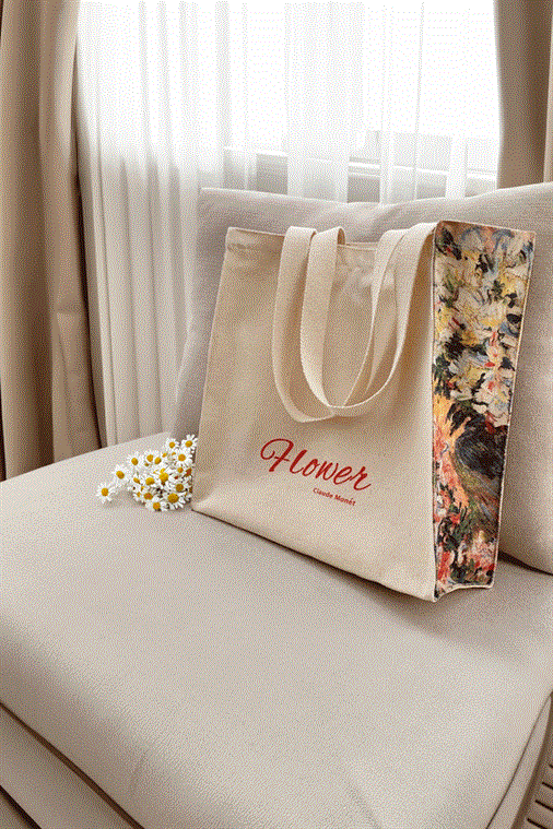 Flover Basic Tote Bag Kanvas Çanta 