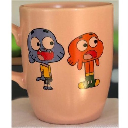 Gumball Darwin Pembe Kupa