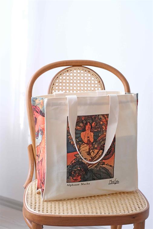 Monaco Monte Carlo Tote Bag Kanvas Çanta 