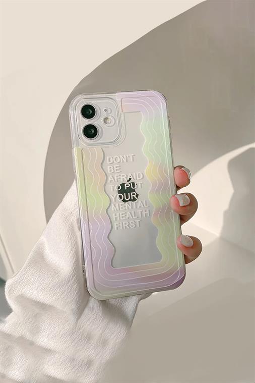 Renkli Mental Health Iphone 11 Telefon Kılıfı 