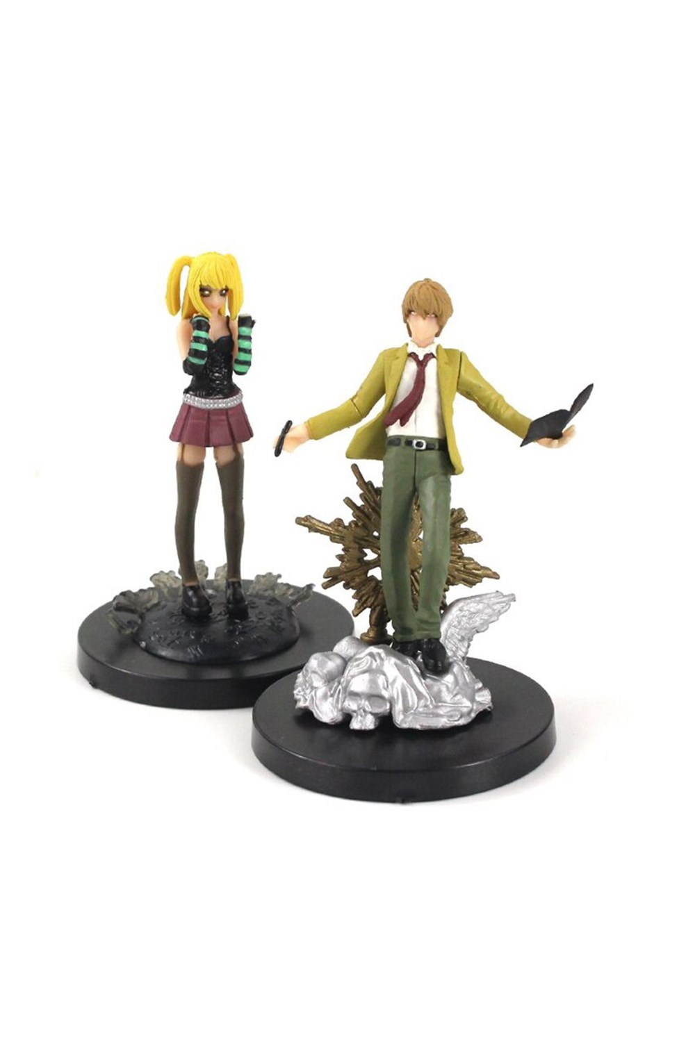 5' li Death Note Yagami Light Killer Ryuk Rem Figür Seti