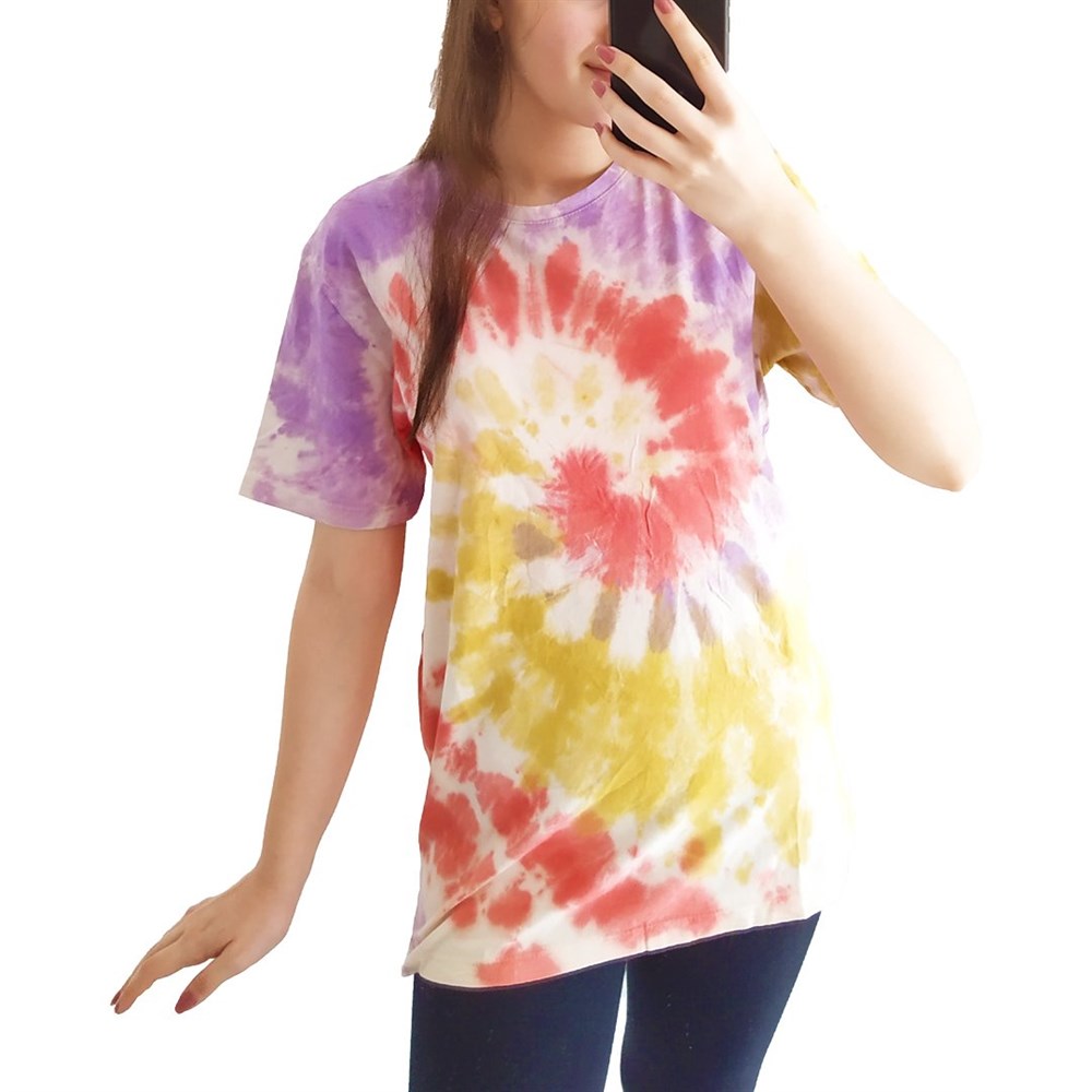 Batik Yıkamalı 3 Renk Unisex T-shirt | Bukashops.com