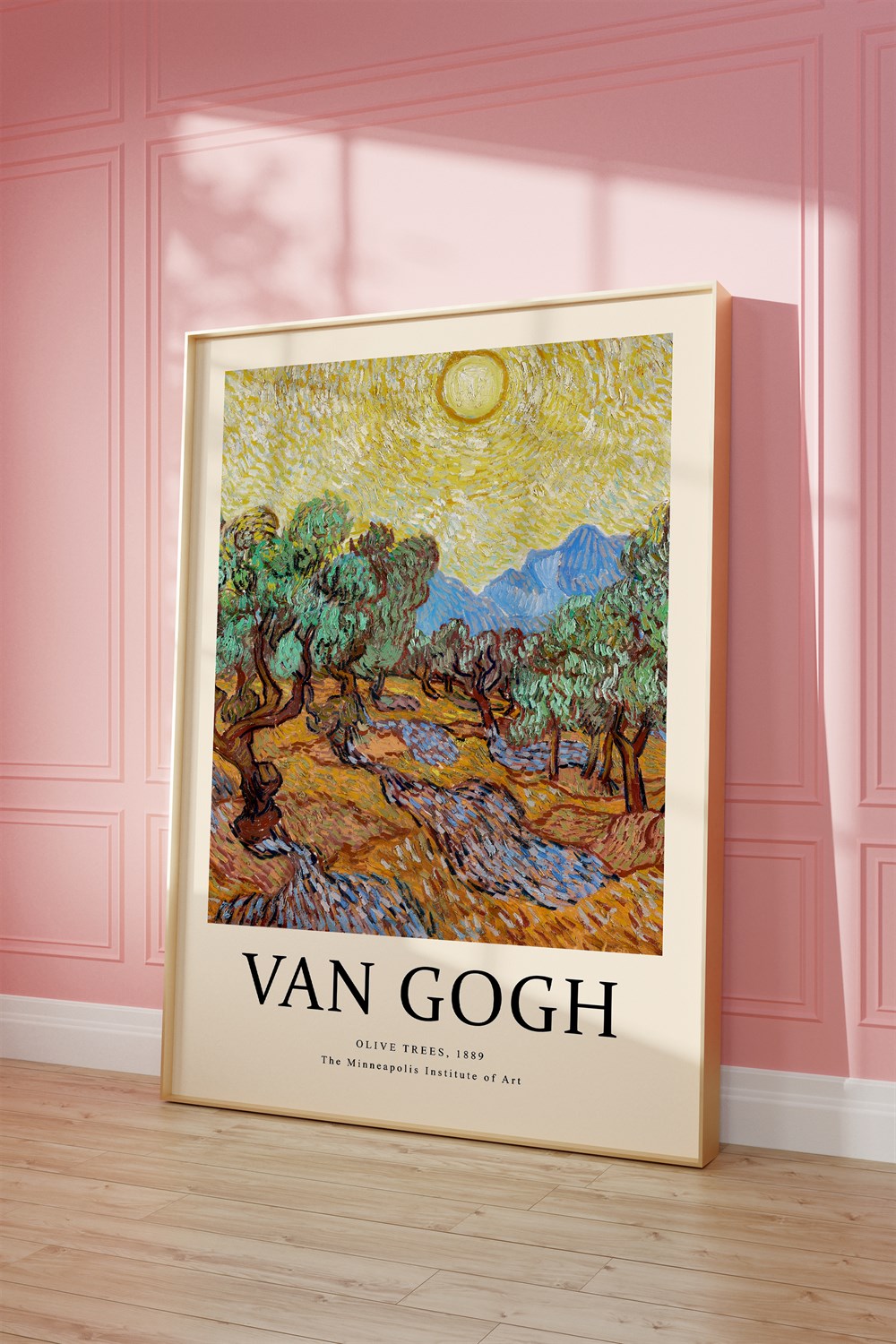 Van Gogh Zeytin Ağaçları Posteri – Çerçevesiz | BukaShops
