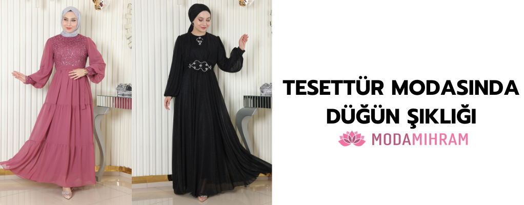 Tesettür Modasında Düğün Şıklığı