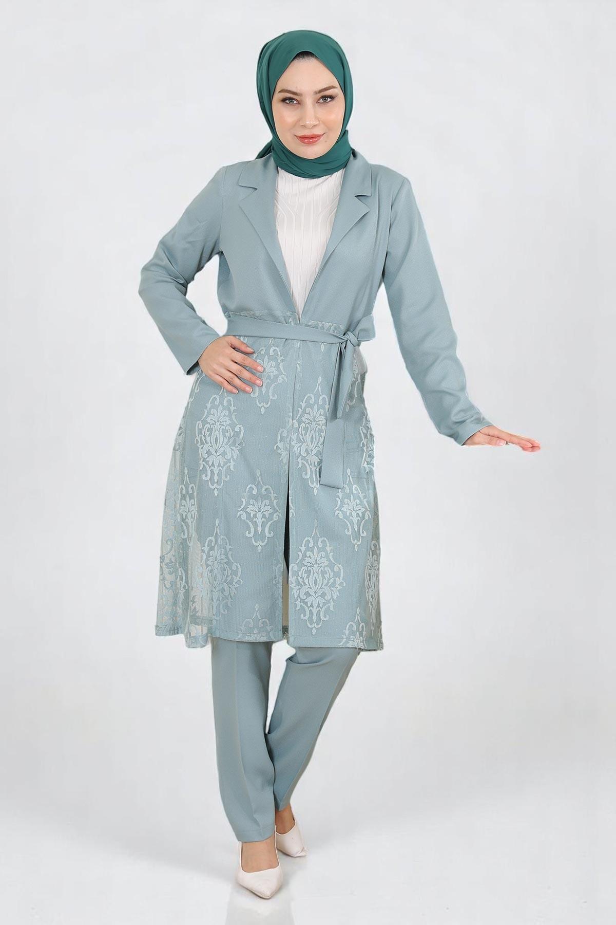 Dantelli Takım Mint 9331