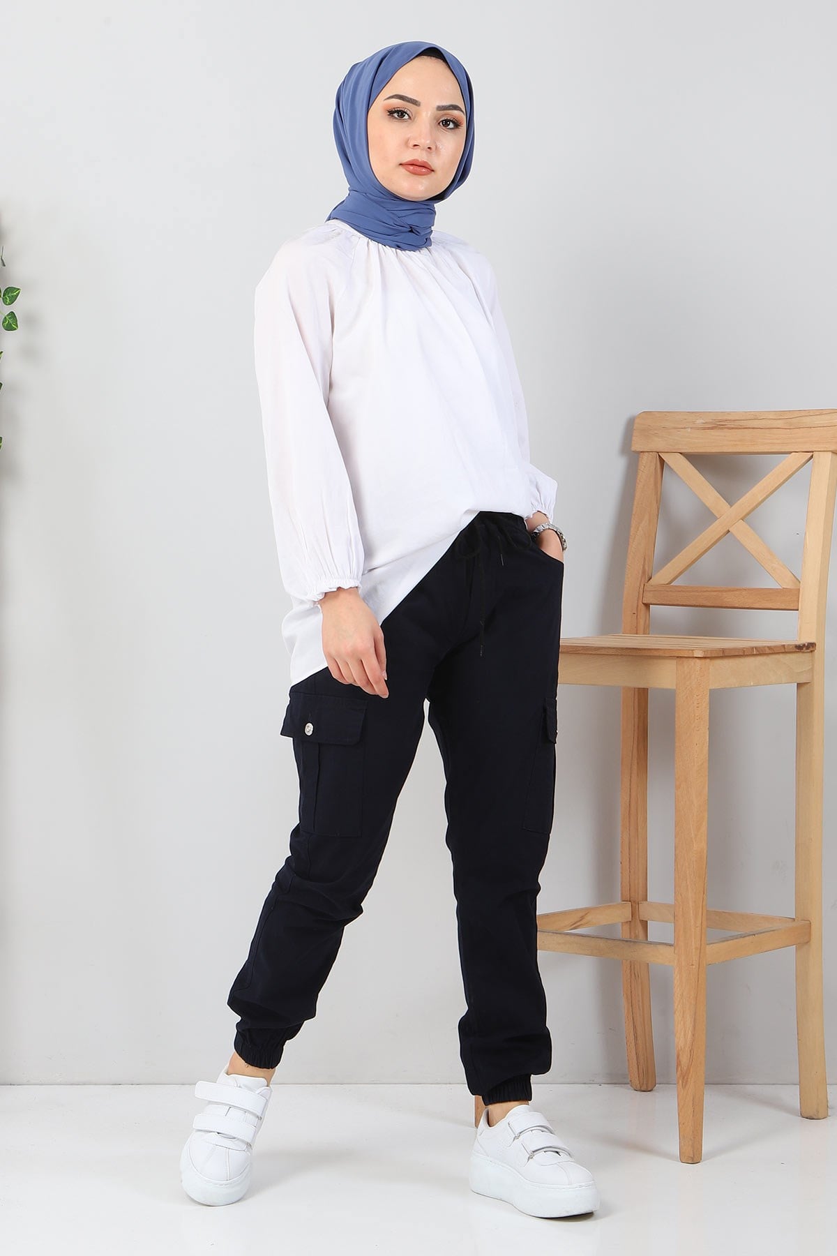 Kargo Cepli Pantolon Lacivert 6001