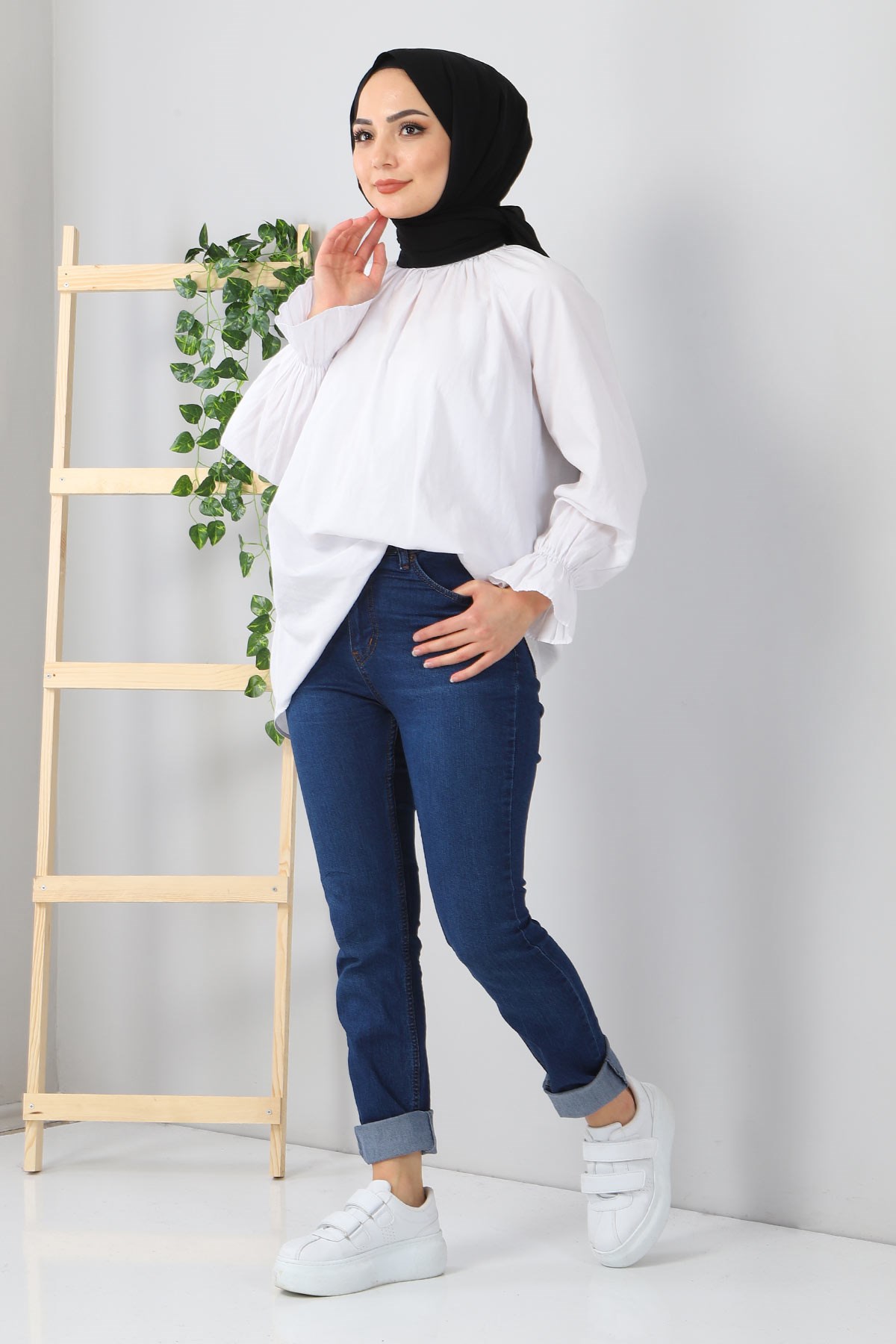 Klasik Jean Pantolon Koyu Kot 6008
