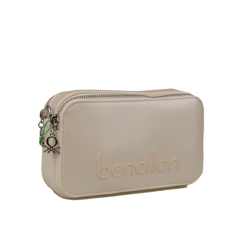 Benetton Bej  Melissa Kadın Çapraz Çanta BNT 1448
