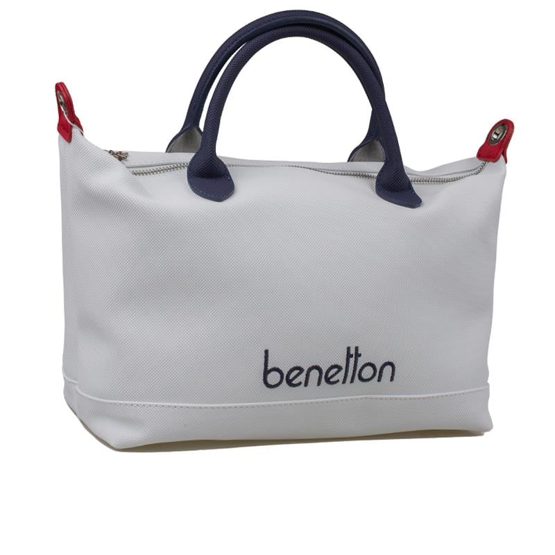 Benetton Beyaz  Kadın Nano Kol Çantası BNT 1612