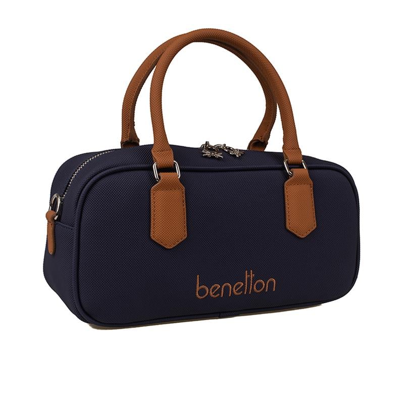 Benetton Lacivert  Geniş Kadın Çapraz Nano Çanta BNT 1621