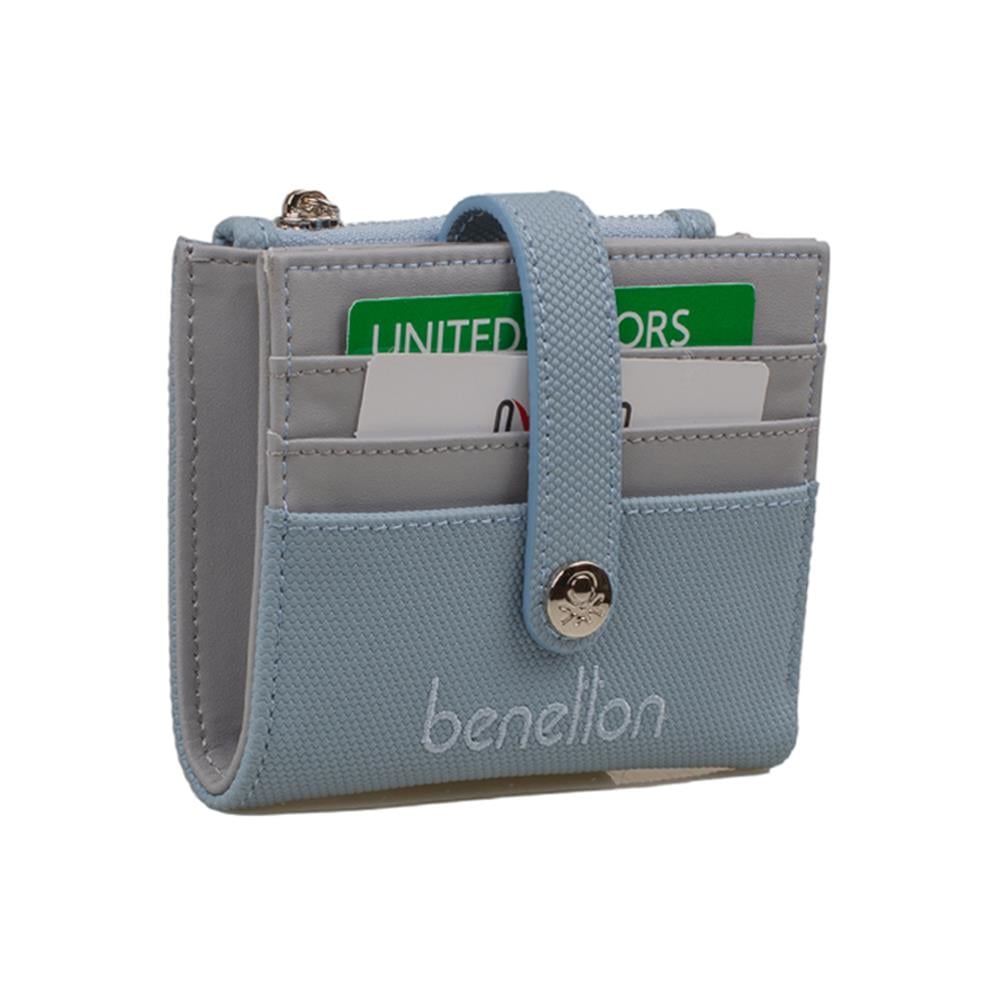 Benetton Mavi  Kadın Nano Kartlık Cüzdan BNT 1308