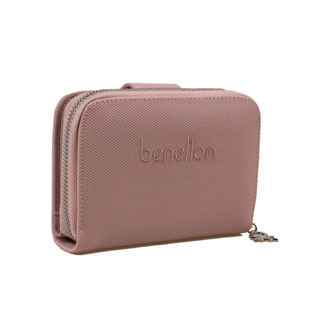 Benetton Pudra  Nano Orta Boy Kadın Cüzdan BNT 1303