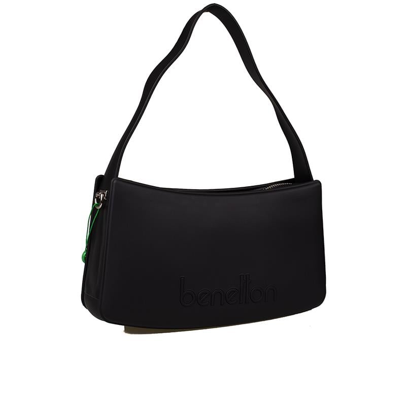 Benetton Siyah  Melissa Kadın El Çantası BNT 1467